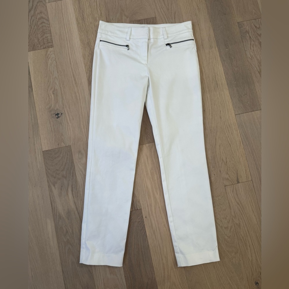 Cache White Ankle Pants. - image 8